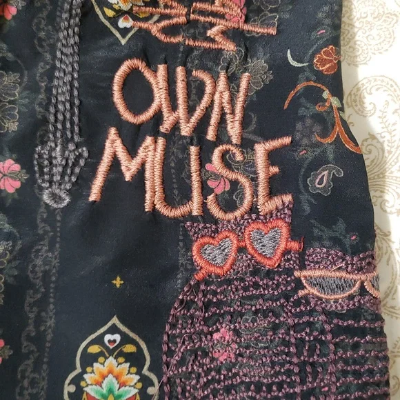 Johnny Was BIYA silk Blouse - Picture 10 of 14